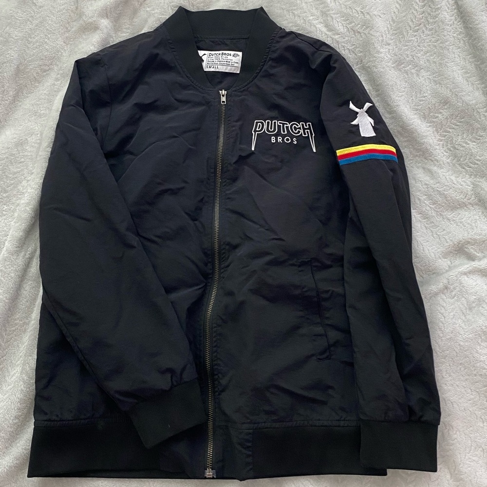 Dutch bros bomber jacket
